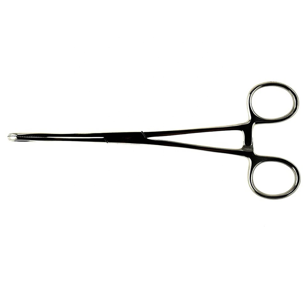 Wholesale Medical Surgical Instruments Forceps Manual Stainless Steel Dimple Positioning Clip Sponge Holding Forceps