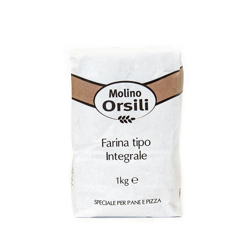 HIGH Quality Flour Type whole wheat W 280 1 kilo Made in Italy Special for Bread and Pizza 9 Proteins