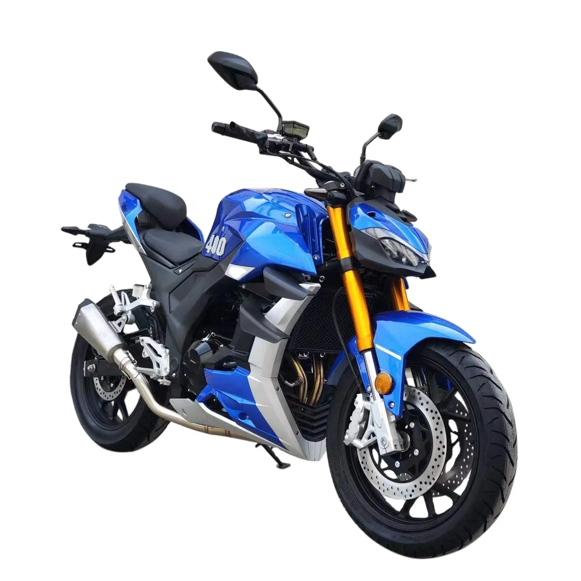 Wholesale model Cool  BAJAJ Style CBB 200CC 250CC 400cc water cooling double muffler Gasoline Powered Racing Motorcycles
