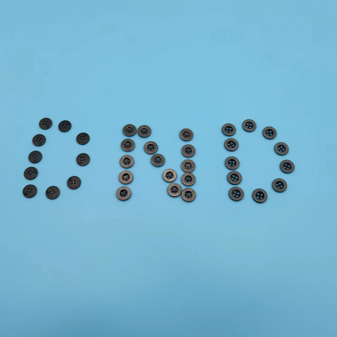 Alloy Material Button