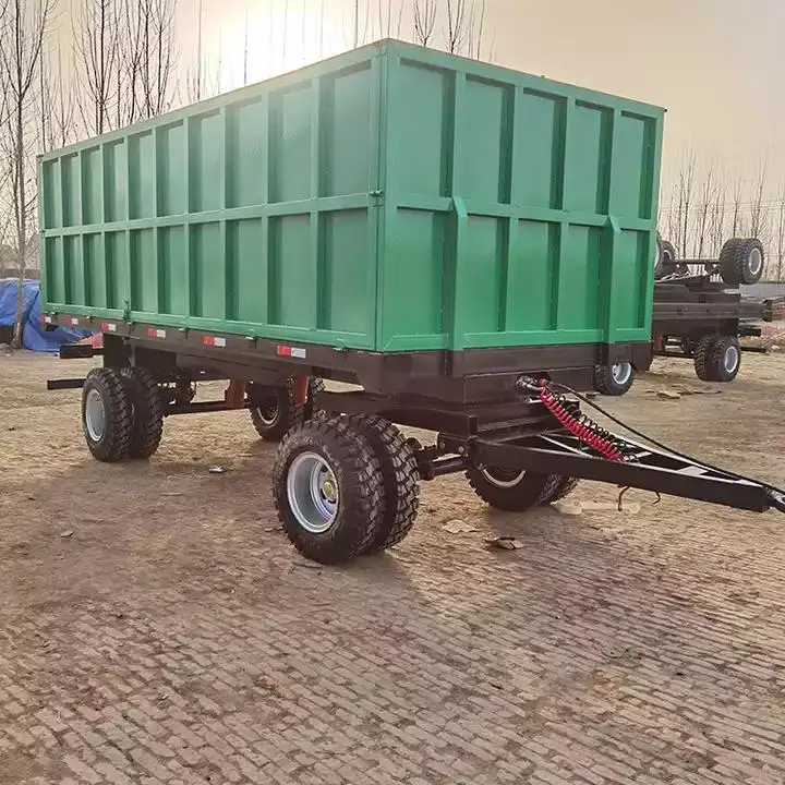 Buy Cheap Original Cheap Price Factory Supply Agricultural Trailer Tractor Hydraulic Tipping Trailer