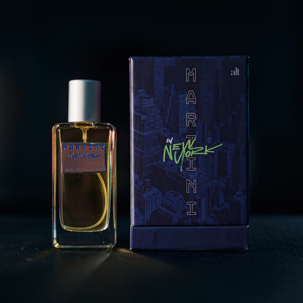 High Quality Luxury Perfume by Alt Perfumery | Martini in New York 50 ml Eau De Parfum Body Spray Fresh Rose