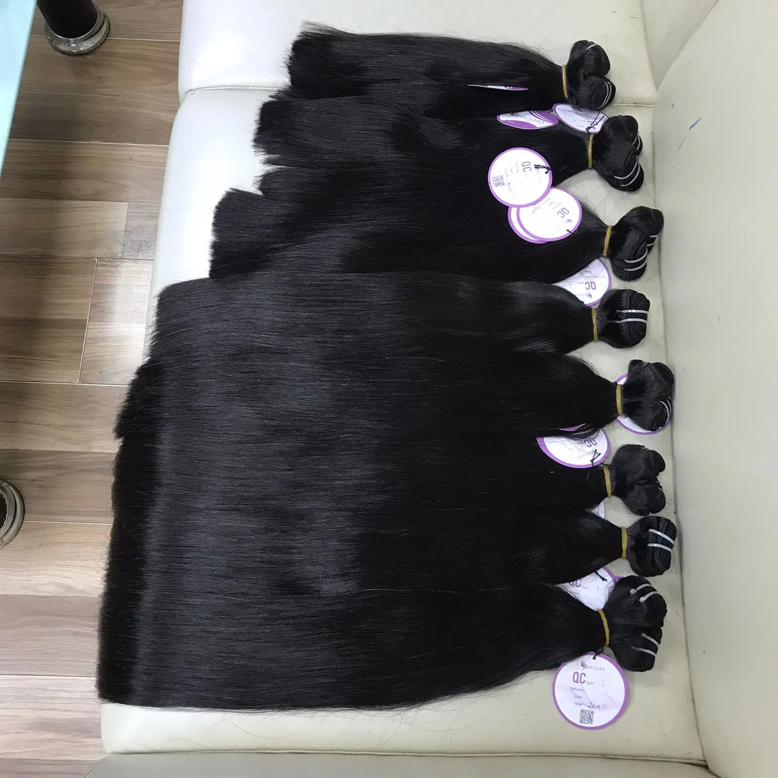 Weave  Straight Vietnamese Wholesale Unprocessed Raw Virgin 100% Vietnamese human hair