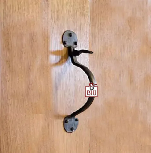 Hand Forged Iron Blacksmith External Beeswax Suffolk Latch Bean Set ANTIQUE RING GATE LATCH English Traditional