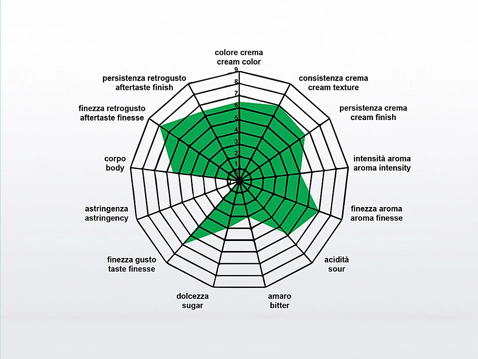 ITALIAN ESPRESSO  ROASTED COFFEE BEANS CIRCE ARABICA  500 GR IN BAG - ITALIAN COFFEE