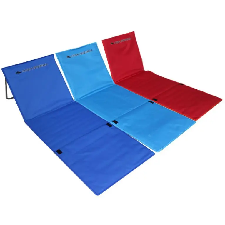 Two In One Folding Picnic Camping Beach Mat With Backrest