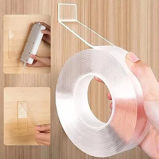 Factory Wholesale Multipurpose Washable Double Sided Adhesive Tape Nano Tape Reusable Nano Sticky Tape