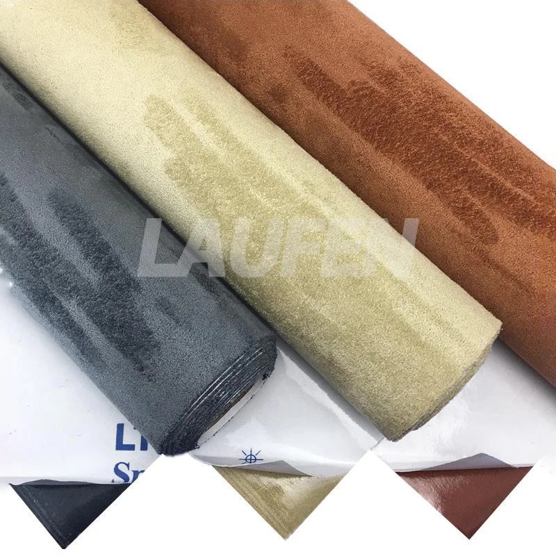 LAUFEN toyota land cruiser car wrapping film Velvet Black Vinyl car stickers Fluffy Fabric Suede Vehicle Interior Decoration
