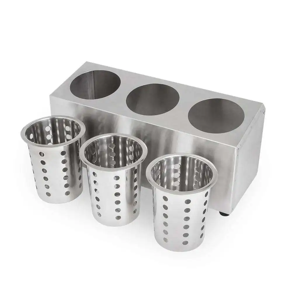 Best Selling Tableware Flatware Stainless Steel Knife Cutlery Holder Bucket For Kitchen Restaurant Hotel