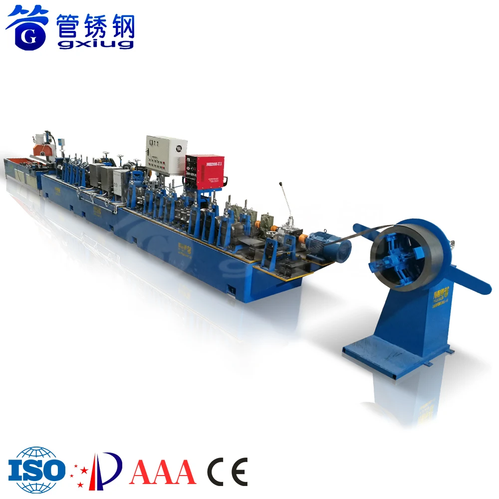 GXG Technology Hot Sell Decorative Tube Making Machine Mill Factory