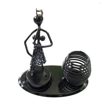 Pen Holder for Desk Office&Home Organizer Supplies for Make Up Brush stand Holder Rose Gold Metal Wire Pencil Cup Holders OEM