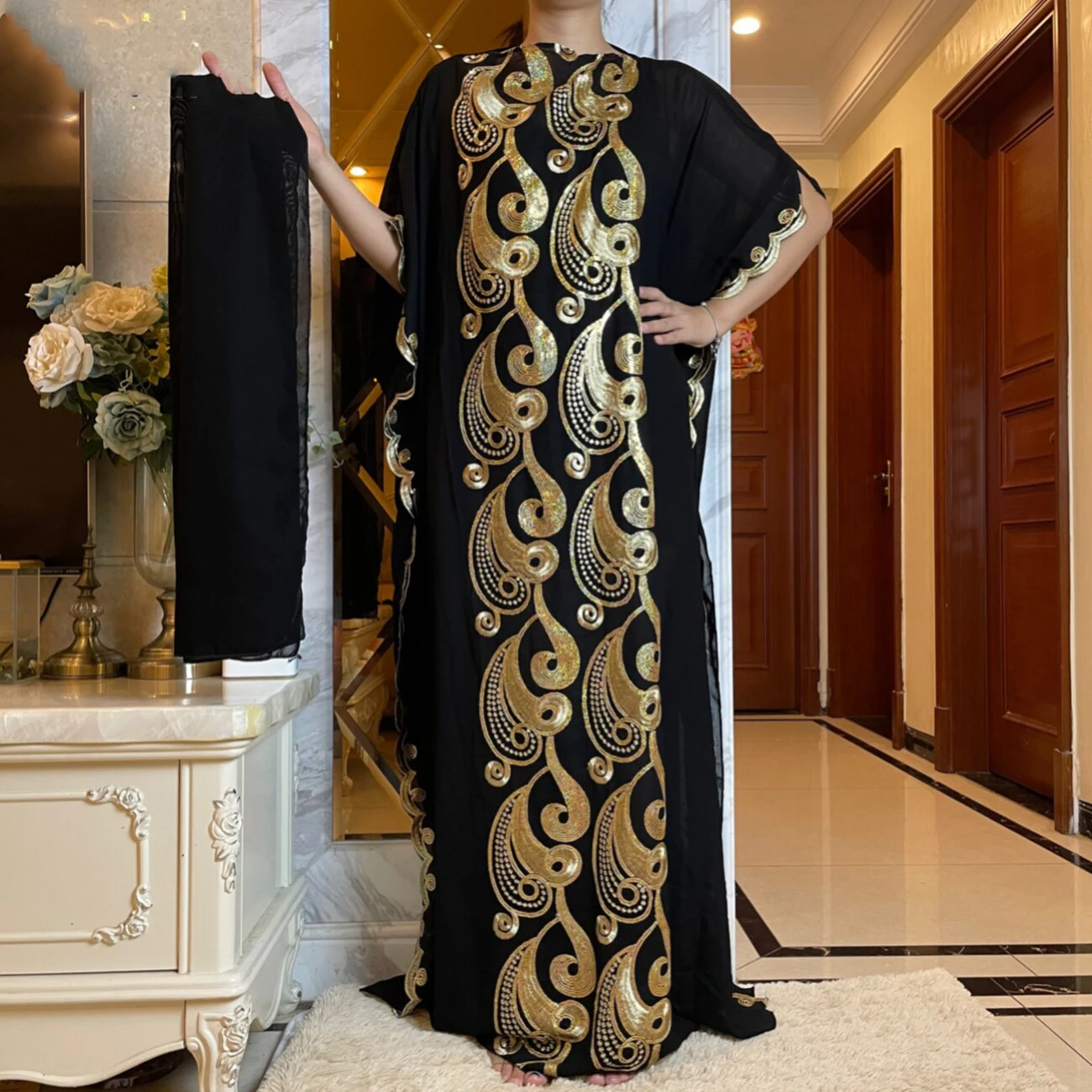 Wholesale women kaftan Morocco abaya caftan arab jalabiya dubai fashion Muslim Dress Hijab Islamic Clothing Abaya