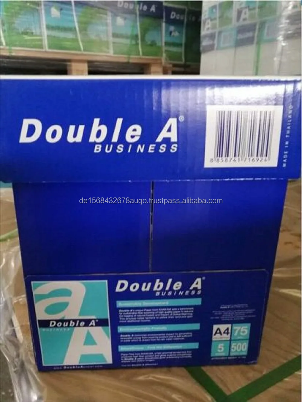 Premium Quality 100% Wood Pulp Copy Paper Double A Printer Paper A4 500 Sheet A3 Size Bond Paper Office Supplies 80g 75g 70g