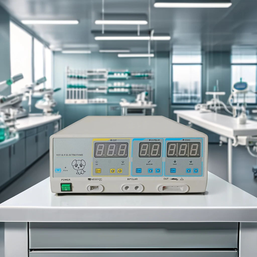 Professional Vet High Frequency Electrotome Veterinary Surgery Electrosurgical Unit Animal Diathermy Machine