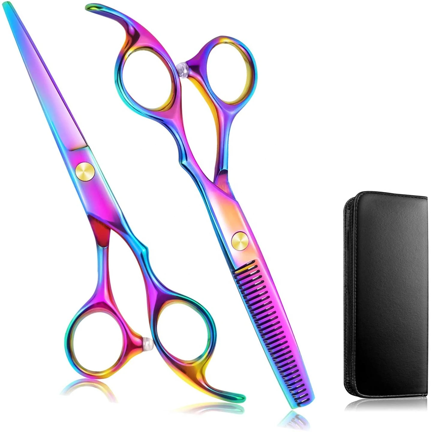 Professional Hair Cutting Hairdressing Barber Salon Scissor & thinning scissor set Japanese Scissors by Life Care Instruments