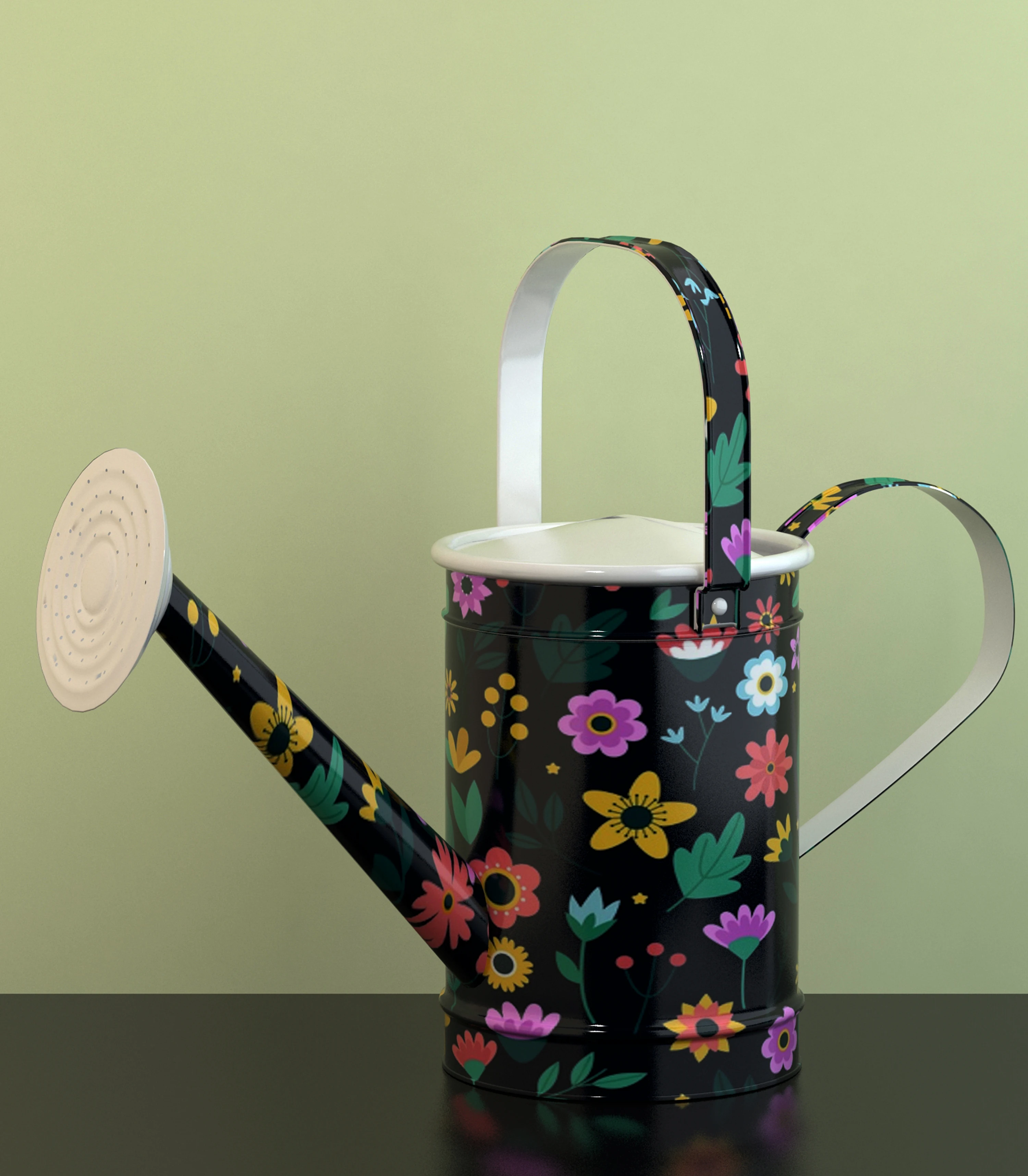 Металлическая круглая металлическая наклейка для растений