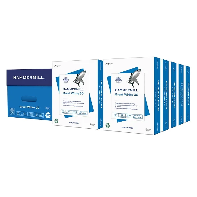 Hammermill Printer Paper, 20lb Copy Paper 8.5x14, Legal, 1 Ream, 500 Sheets