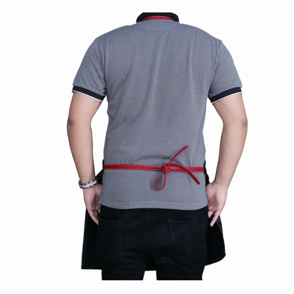 Hairstylist Barber Apron Professional Leather Hairdressing Barber Apron Professional Breathable Barber Apron