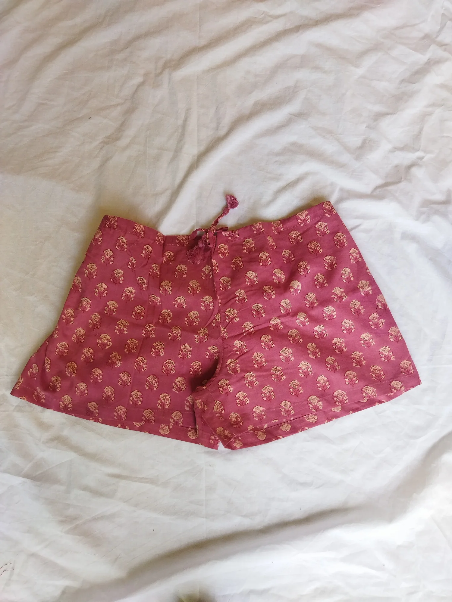 Шорты женские хлопковые с цветочным принтом короткие шорты для сна лета и осени