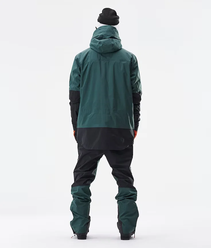 Custom Men Winter Windproof Waterproof Snowboard Ski Suit Ski Snow Wear Jacket Hoodie  OEM Customized