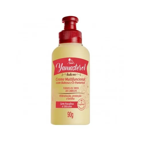 Многофункциональный крем для волос Yamasterol с алоэ вера и D-пантенолом-90 г, глубокое увлажнение и восстановление для всех типов волос