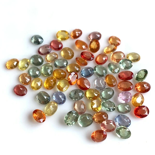 Wholesale high quality beautiful mix sapphire mix shape mix size in top quality best selling gem stone exporter