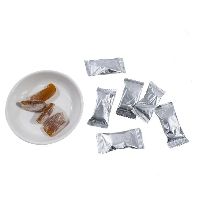 Chinese ginger soft gummy candy original and fruity flavor wholesale and customized