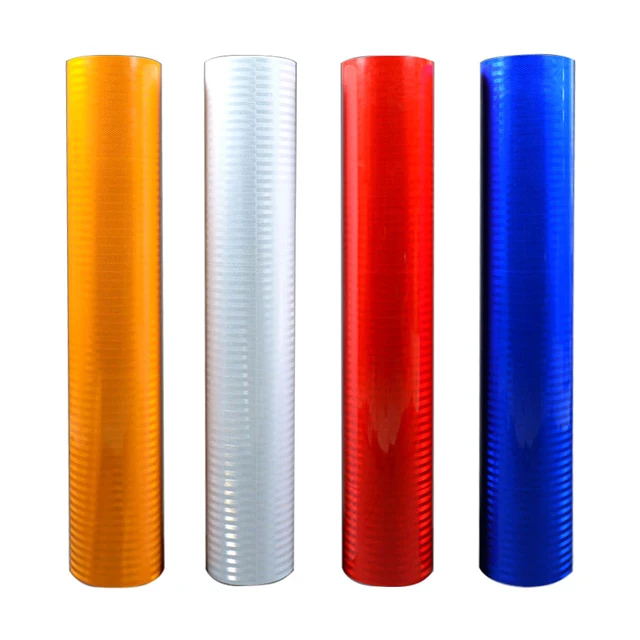 Mancai High Quality PET High Intensity Prismatic Retro Reflective Film Sheeting For Road Sign