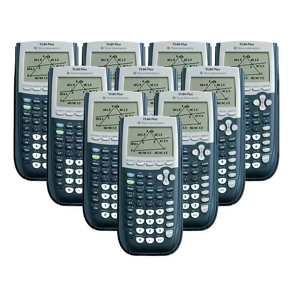 100% Authentic Texas Instruments Ti-84 Plus Graphics Calculator For Sale With Complete Parts And Accessories Worldwide