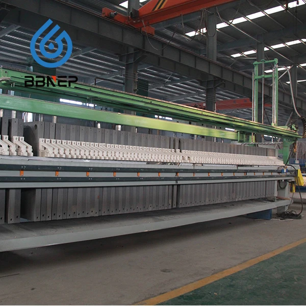 Efficient Automatic Water Washing Filter Press Equipment Effective Frame and Plate Filter Chamber Filter Press