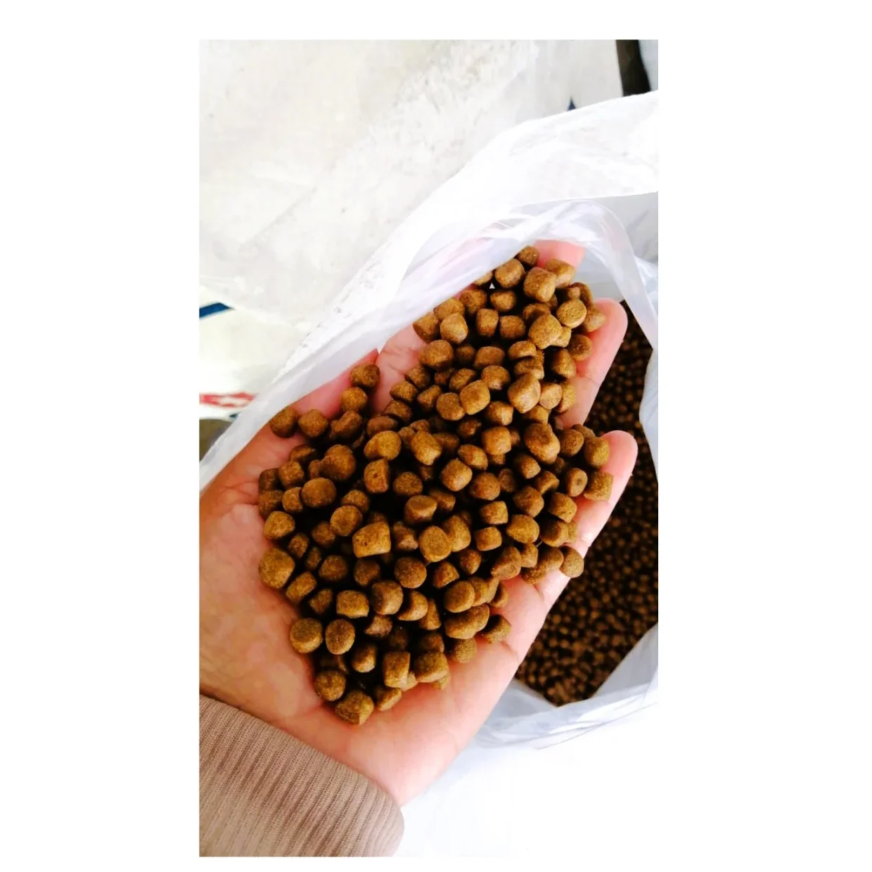 9974 Floating Marine Feed 12% Moisture 6 Months Shelf Life Dried Soybean Meal Fish Meal Protein Pellet Bag Fish Marine Food