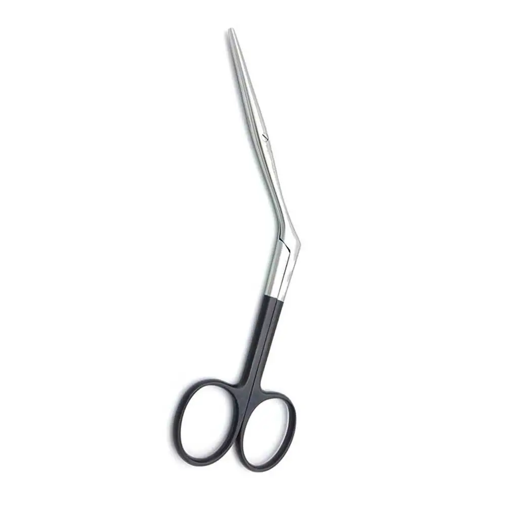 Heymann Precision ENT Nasal Surgical Scissors Tungsten Carbide + Supercut Enhanced Cutting Performance Steel Material forcep