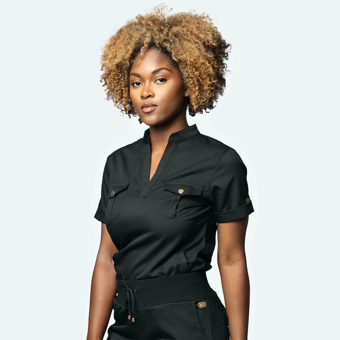 Fashion Colors Designs Strech Uniforme Suits Sets Women Nurse Medical Scrubs Comfortable Hospital Uniforms Stylish Silicon Silk