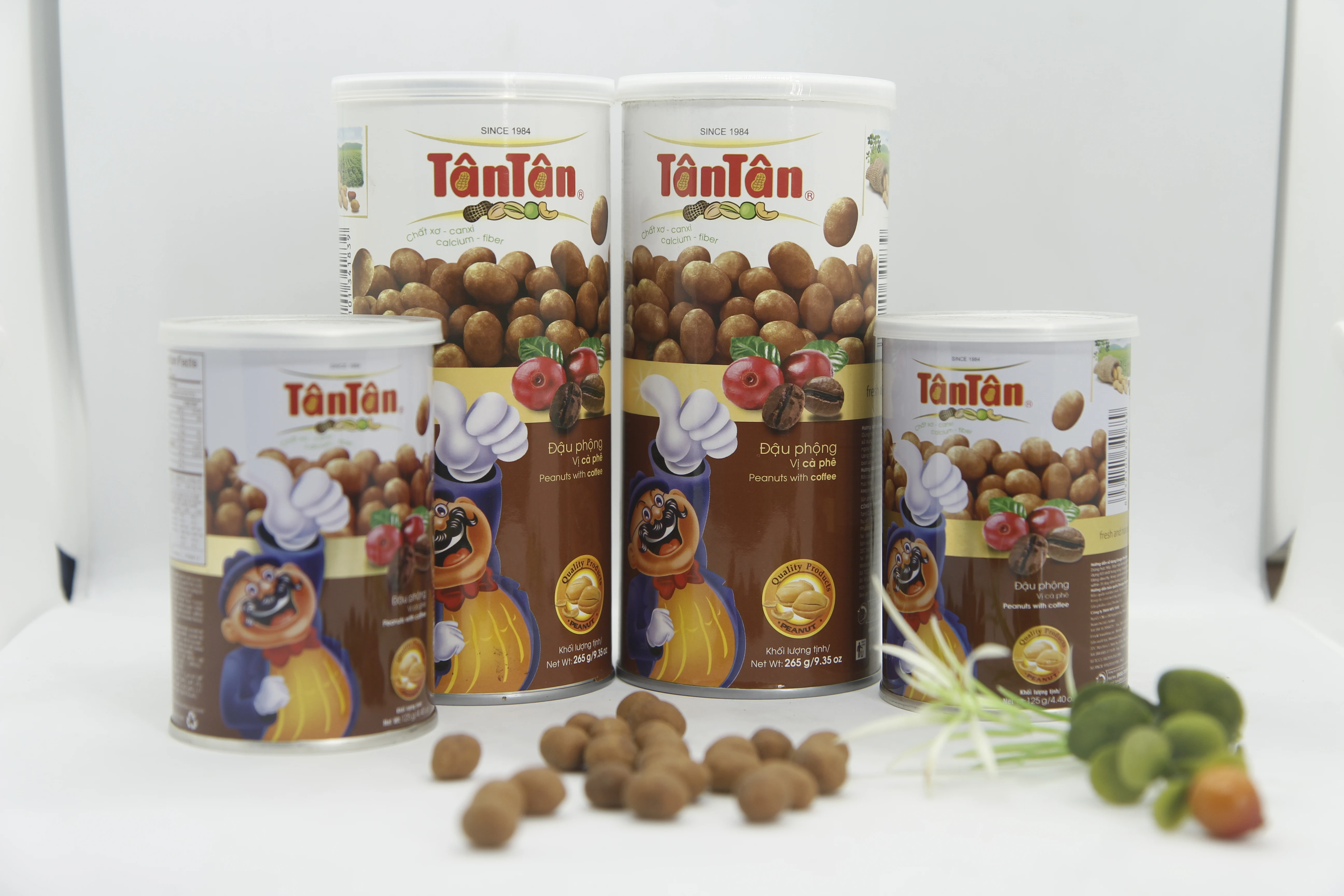 Wholesale flavor  PEANUTS WITH COFFEE  so crisp in retails packing factory in Vietnam ready to eat
