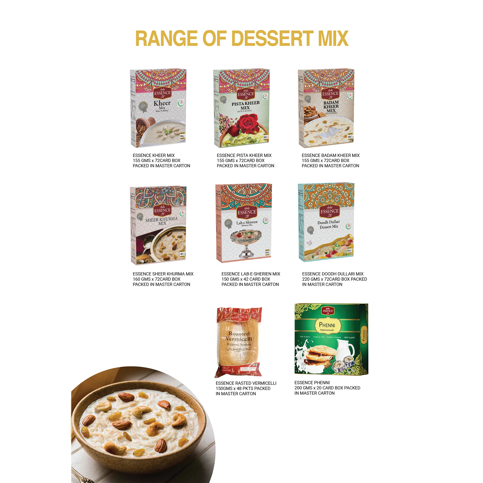 Essence Pista Kheer Box Packet 155g