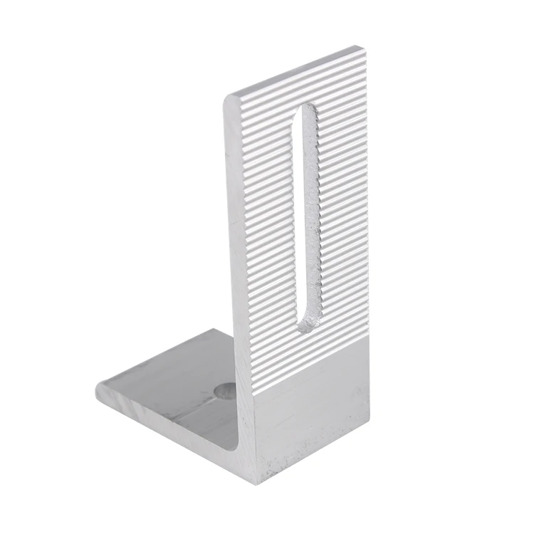 Universal L-Foot Bracket for Metal Roofing Secure Rail Connection with EPDM Gasket for Waterproofing and Rust Protection