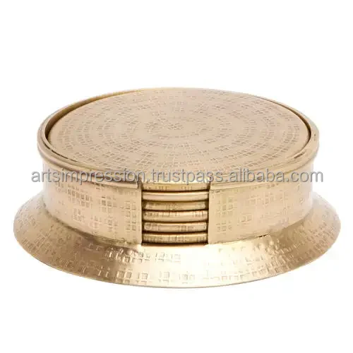 White Color With Gold Antique Border Coaster High Quality Home Bar Decoration Coaster for  Leaf Coaster Monsters Shaped Ceramic