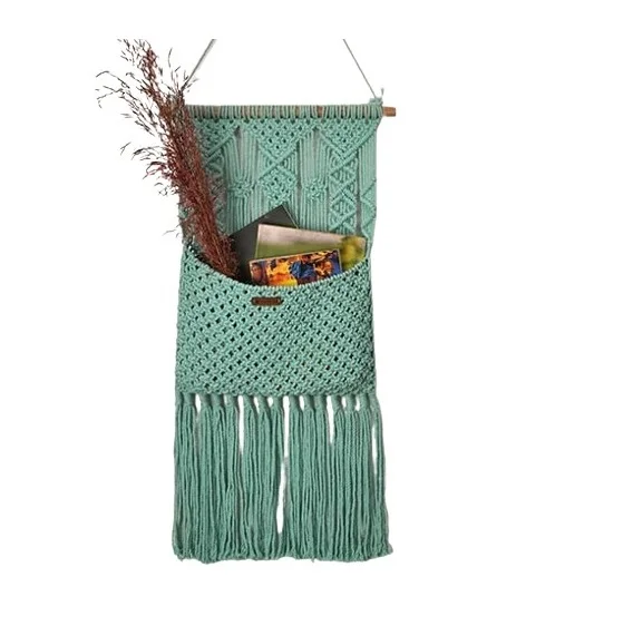 Macrame Pocket Wall Hanger