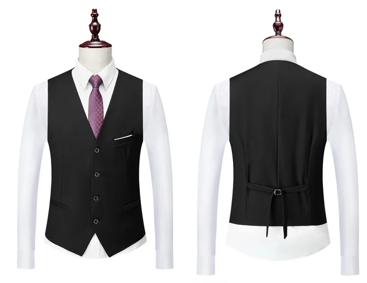 Jacket + Pant + Vest Latest Men Suit Men Business Slim Suits Sets Wedding Dress Three-piece Suit Blazers Coat Trousers Waistcoat