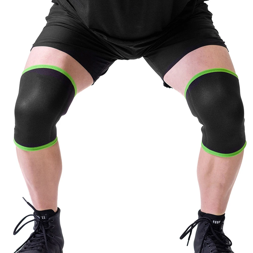 Made in Pakistan suppliers 7mm Neoprene knee compression sleeve For Powerlifting knee sleeves