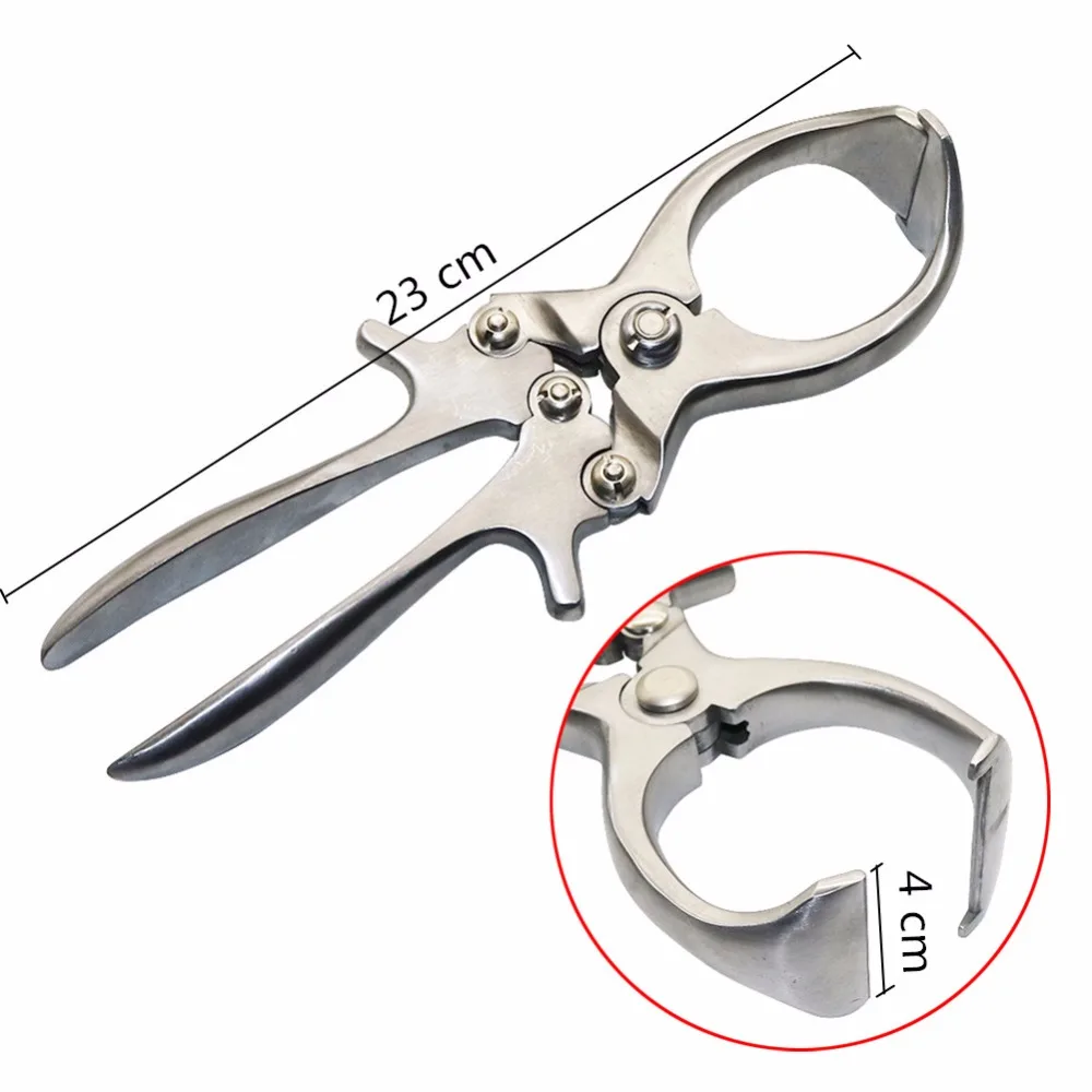 Stainless Steel Without Blood Pig Sheep castration Clamp Castration Tool Castration Forceps BEST quality cheap price supplier