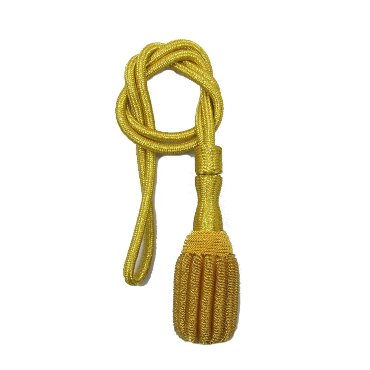 Custom Leather Sword Knot Ceremonial Officer Custom Logo Tactical Products Golden Sword Knot