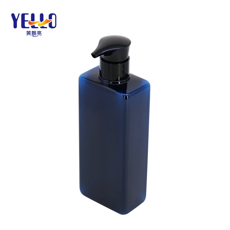 Wholesale Customization Pet Shampoo Bottle  Empty Square Shampoo Bottle Packaging