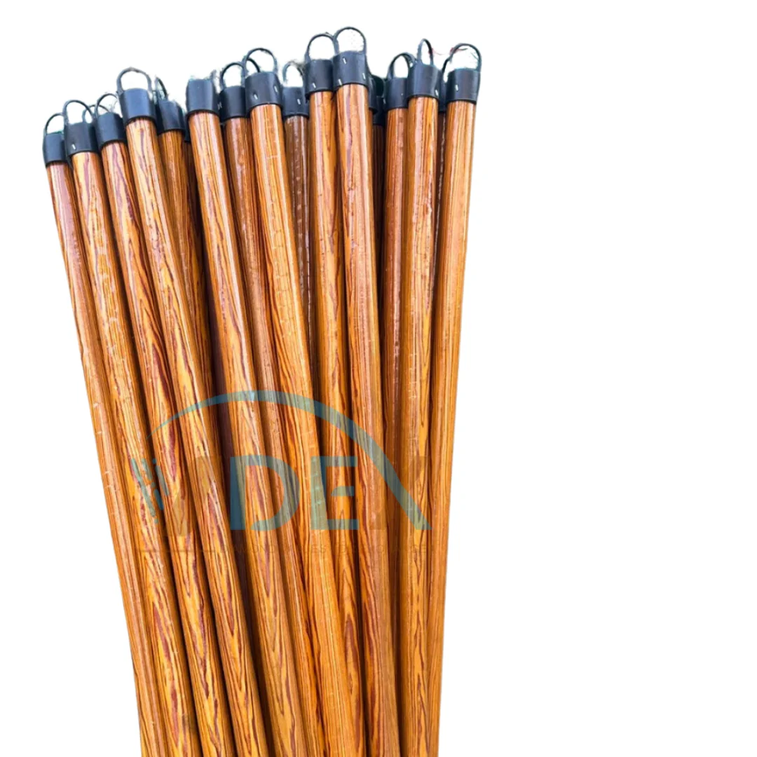 chinese floor eucalyptus plastic wooden broom stick wooden mop stick with mop head