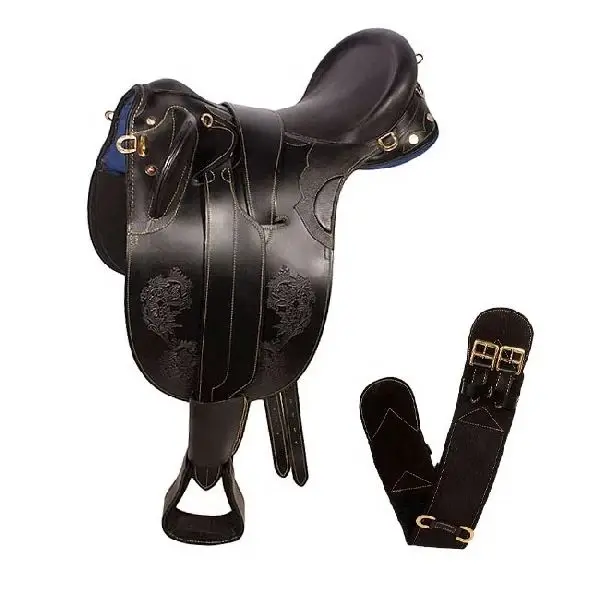 Seasonal Customised Smart Design  Heavy Duty Horse Saddles Leather Australian Stock Horse Saddle With Customize saddles horses