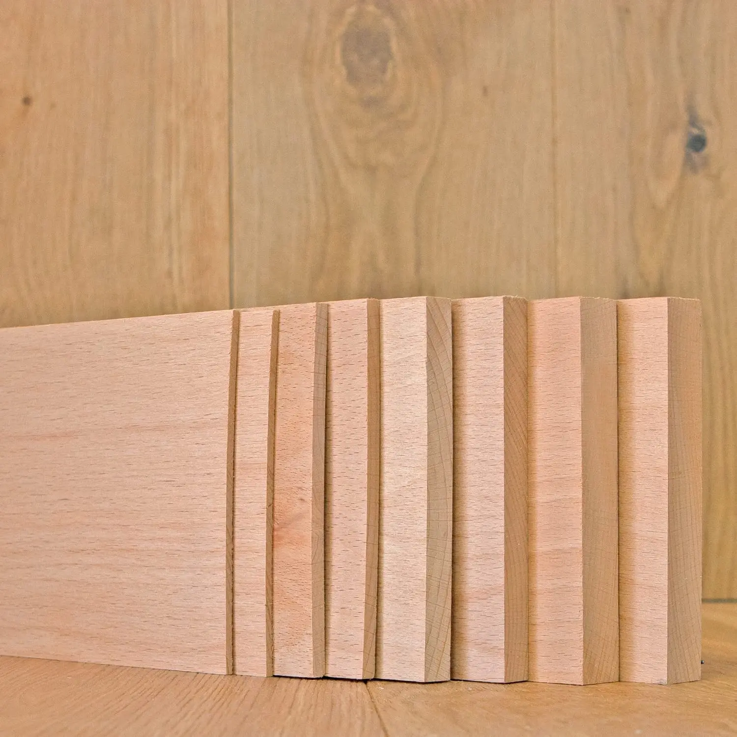 Planed Board Lumber Wall Boards Wood Batten Construction Timber Interior And Exterior Decorative Panels Available