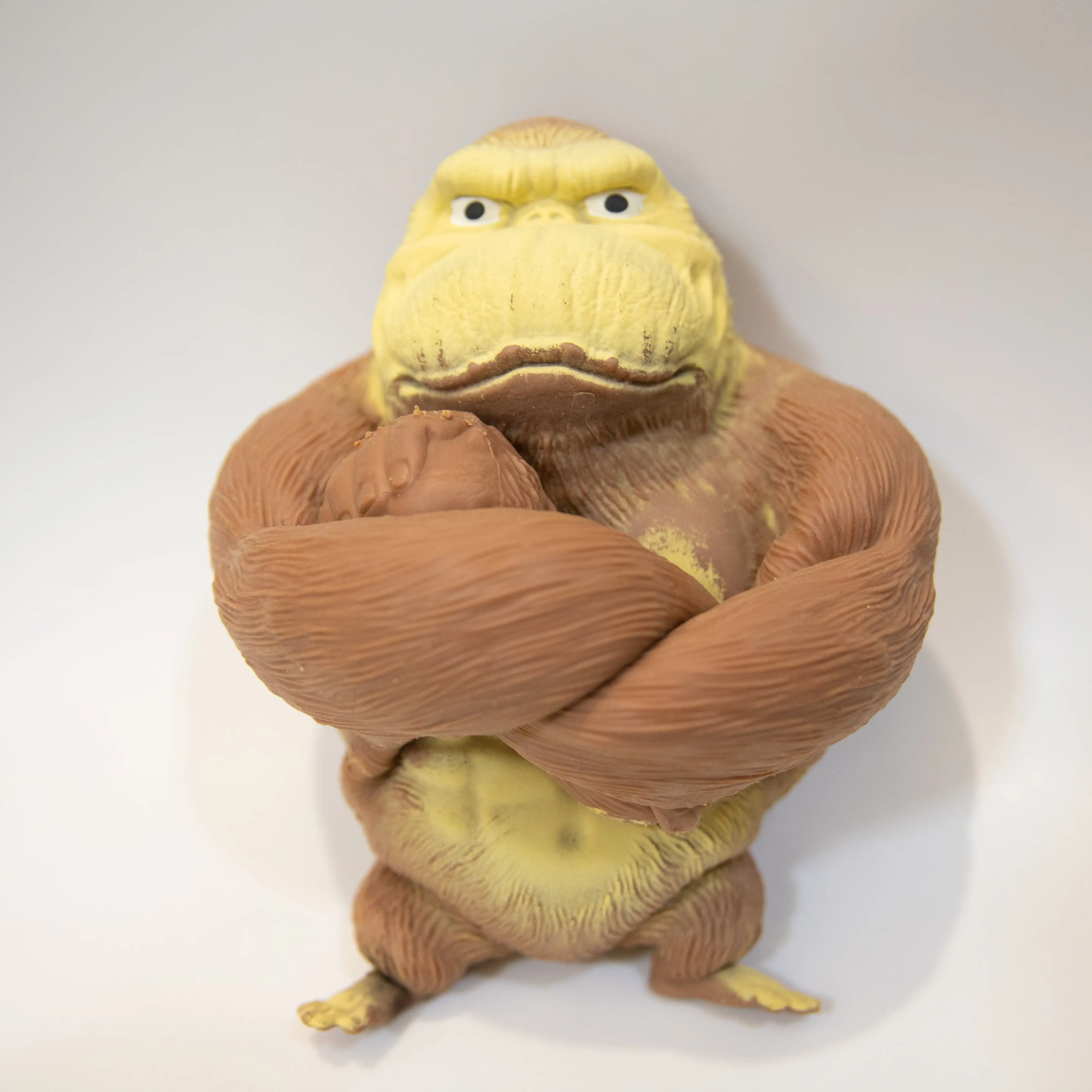 CE CPC Certified Squishy Stretch Sand Filled Big Gorrila Monkey Figure Fidget Squeeze Toy