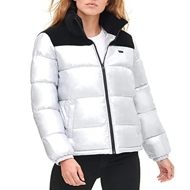Women Premium Hooded Puffer Jacket Thick Warm and Stylish Winter Coat with Cotton Padding Loose Fit and Durable Design