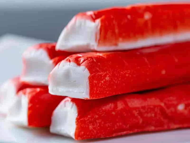 Hot Sale Sashimi Crab Stick Surimi specially for Children Delicious Cooked Dessert Food in Attractive Box or Bag Packaging