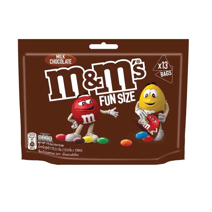 M&Ms Choco Candies milk chocolate beans 30.6g chocolat m m for kids